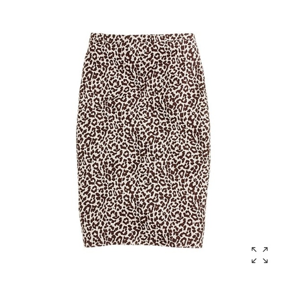J. Crew Dresses & Skirts - J. Crew No.2 Pencil Skirt in Safari Cat Sz2